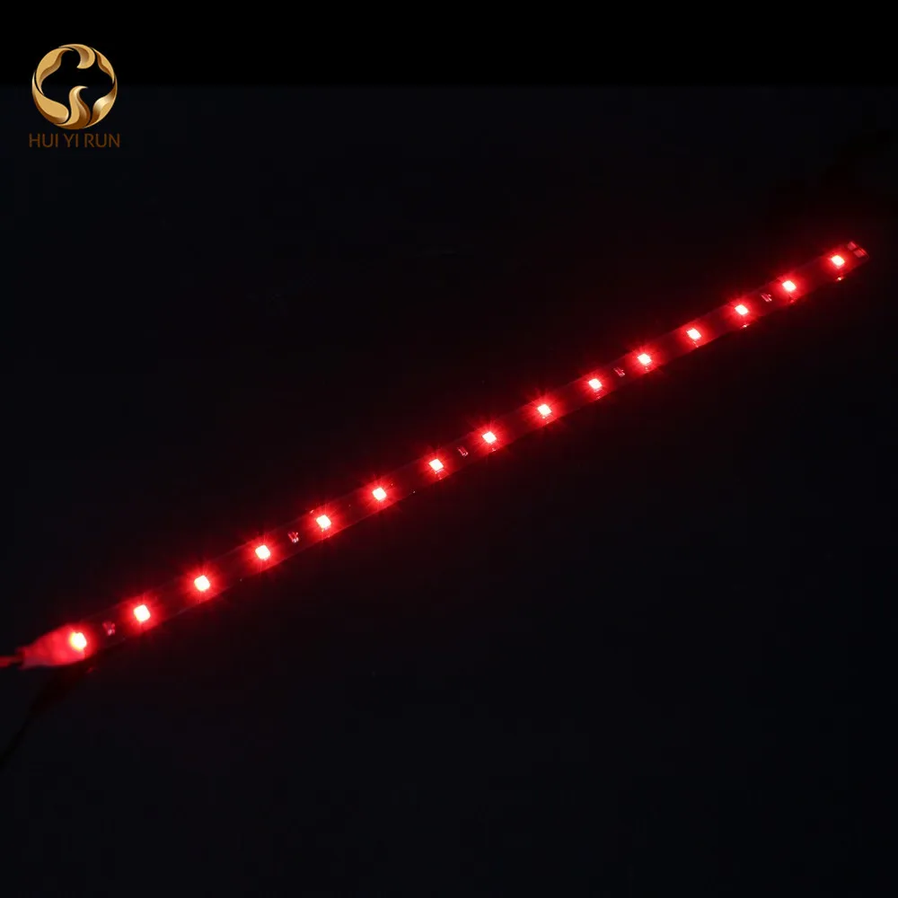 60cm Car LED patch strip light LED Strip Light High Power 12V Car DRL Lamp Waterproof LED Flexible string light