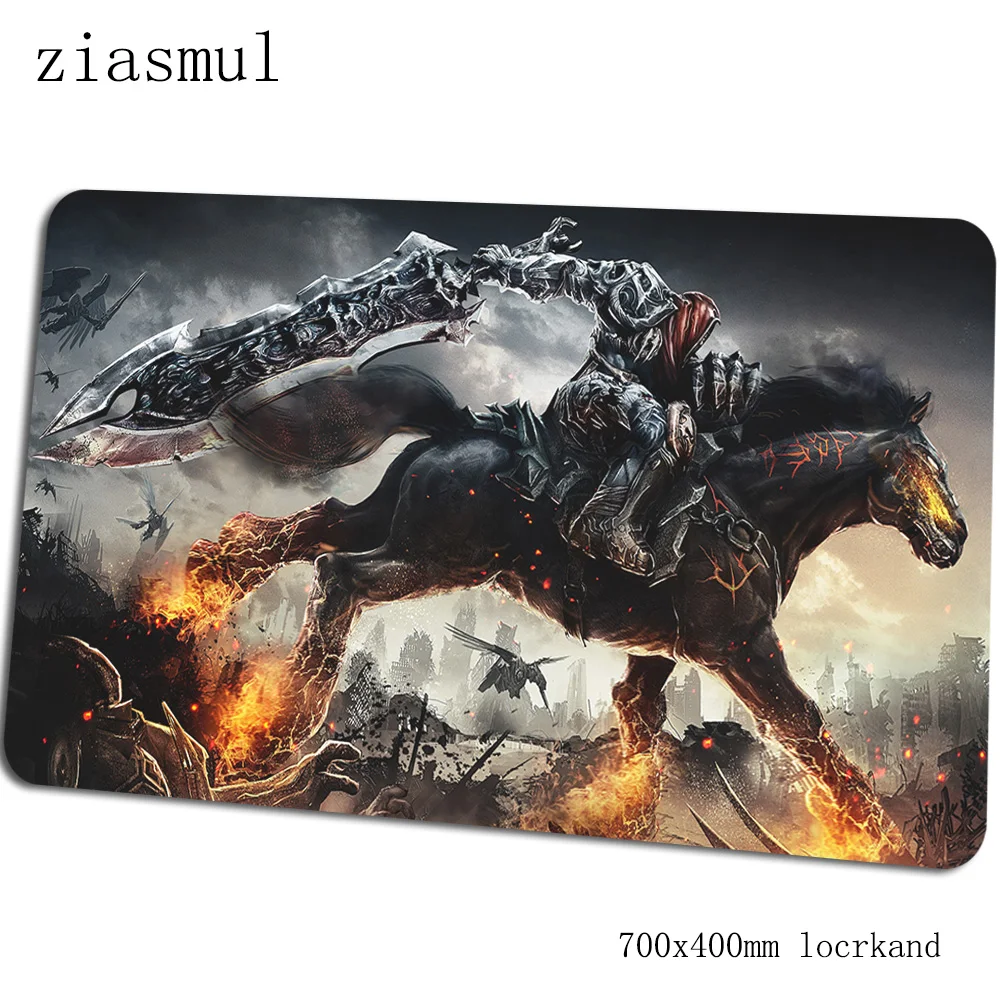 Darksiders геймерский коврик для мыши для запястий 70x40 см игровой коврик для мыши Новое поступление ноутбук аксессуары padmouse эргономичный коврик - Цвет: Size 700x400x2mm