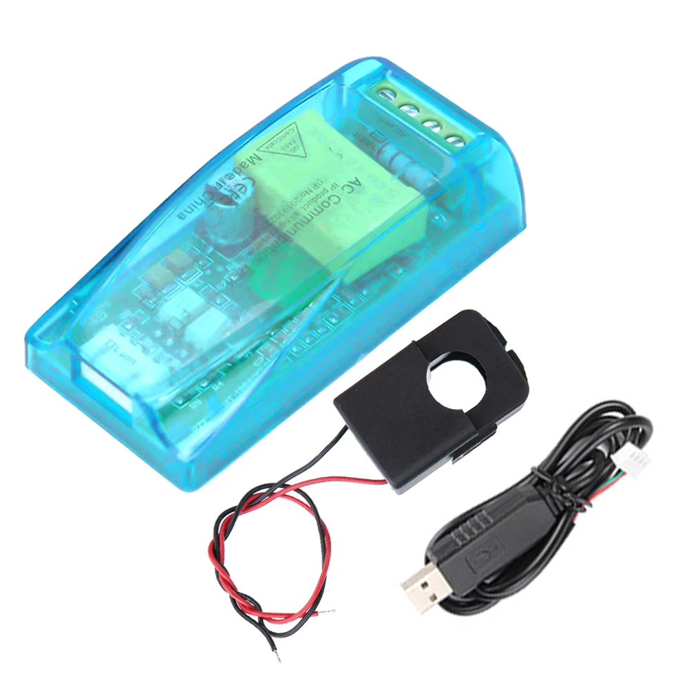 

Monitoring Communications Module Housing PC Software Mutual Inductor with TTL to USB Data Cable 100A TP899