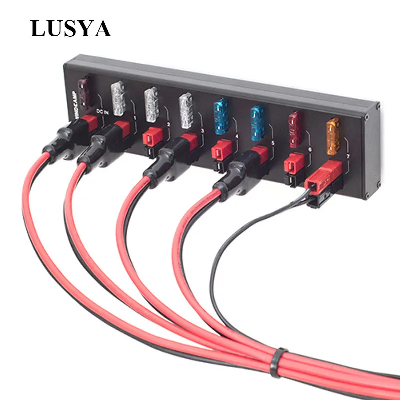 Lusya Новый WINDCAMP HAm Радио AP-8 разветвитель Powerpole 8-канальный сетевой видеорегистратор