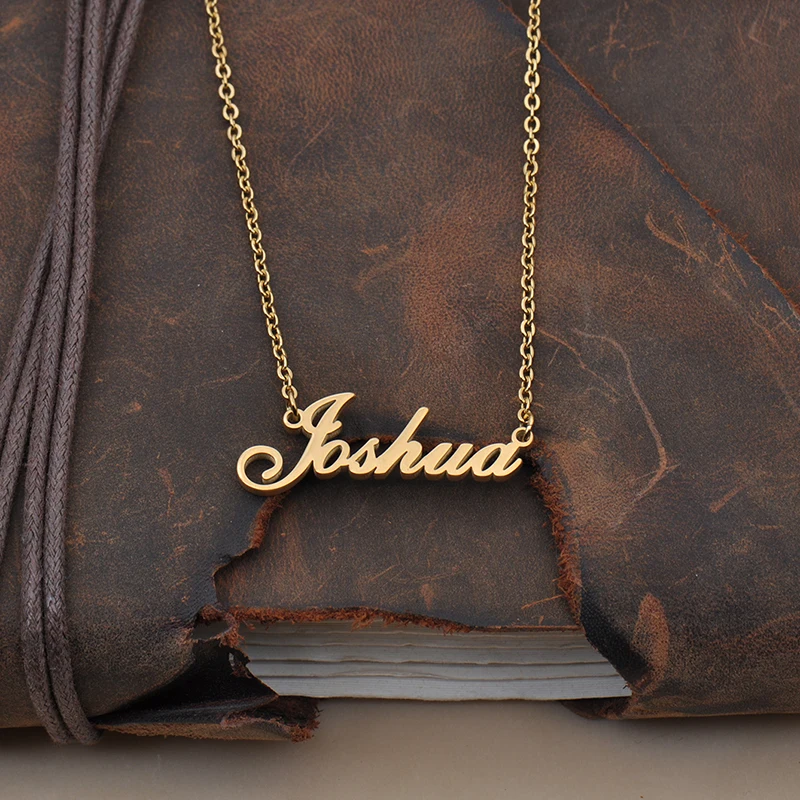 Sam Name Necklace For Women Stainless 