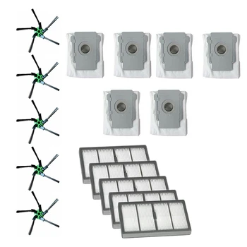 

5 Side Brush + 5 Filter Suitable + 6 Dust Bag for IROBOT ROOMBA S9 S9+ Sweeping Robot Vacuum Cleaner Accessories