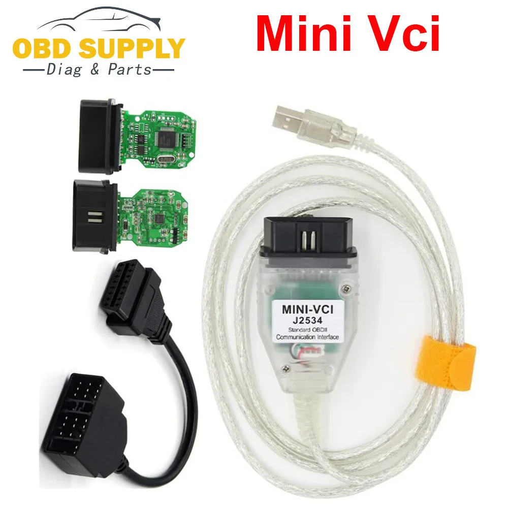 V13.00.022 for toyota MINI VCI Interface Fit For TOYOTA TIS Techstream J2534 OBD2 OBD Diagnostic Connect Cable 22PIN to 16PIN | Автомобили