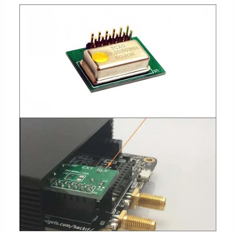HackRF одна usb платформа SDR программное обеспечение определение Радио 1 МГц до 6 ГГц демонстрационная плата+ TCXO+ металлический чехол+ антенна