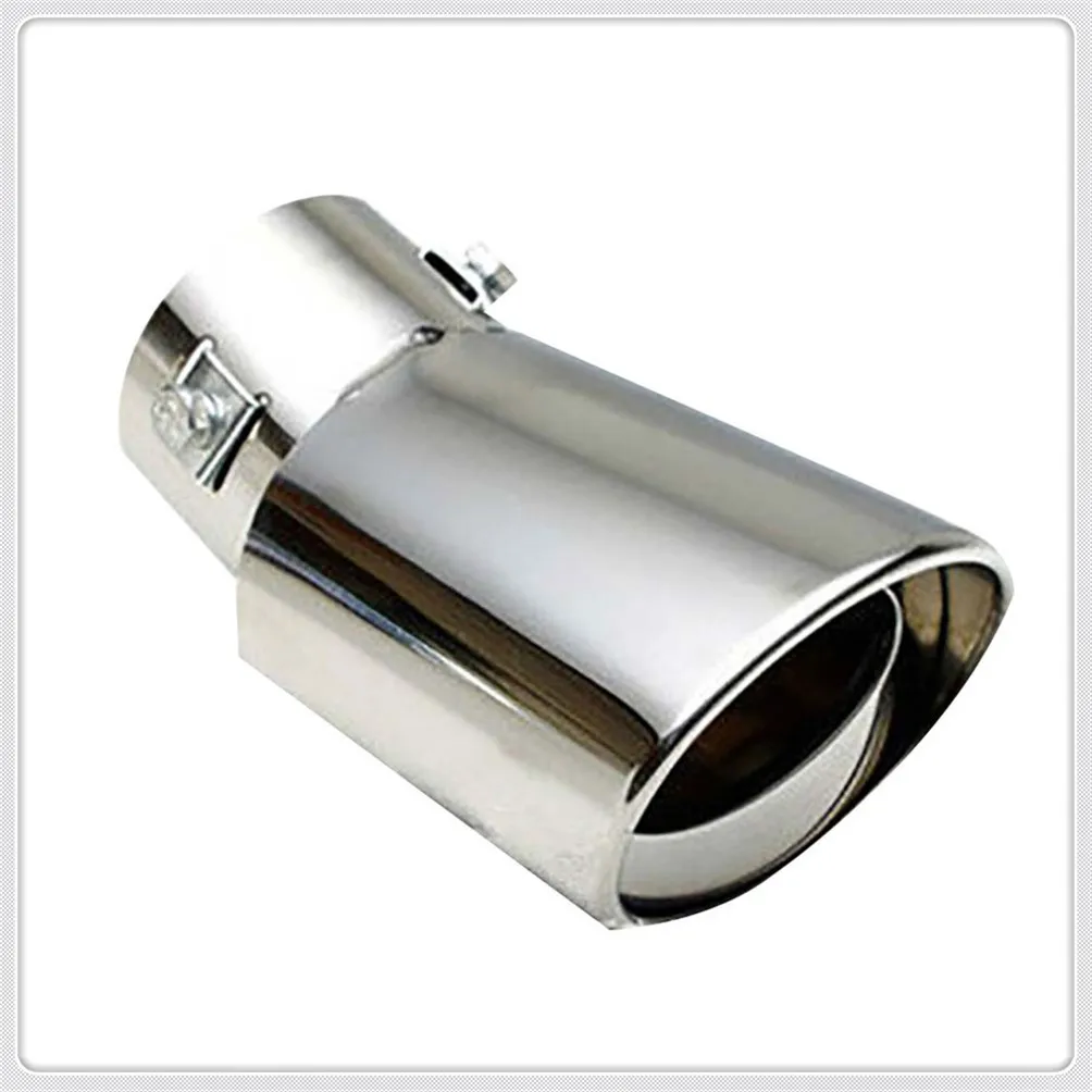 Universal Car Exhaust Muffler Tip Round Stainless Steel for Infiniti JX