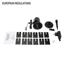 Светодиодный светильник s лазерный проектор активированный движущаяся динамическая Снежинка пленка светильник для наружного новогоднего украшения лампы для газонов