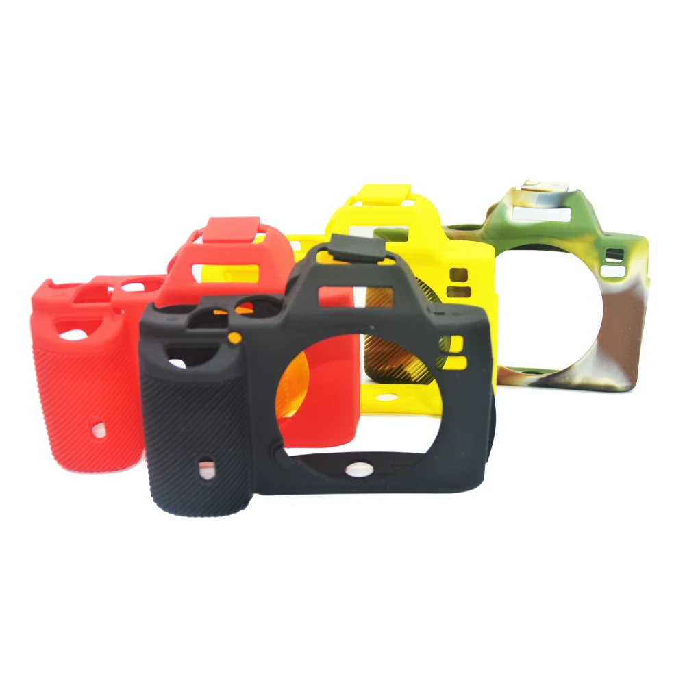 

Nice Soft Camera Video Bag Silicone Case For Sony A7 A7R A7S A7 R A7 Mark 1 Rubber Camera case Protective Body Cover Skin