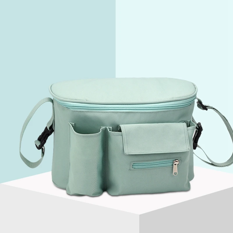 Многофункциональная сумка для детских колясок, сумка для детских подгузников, органайзер для детских колясок, подвесная корзина для