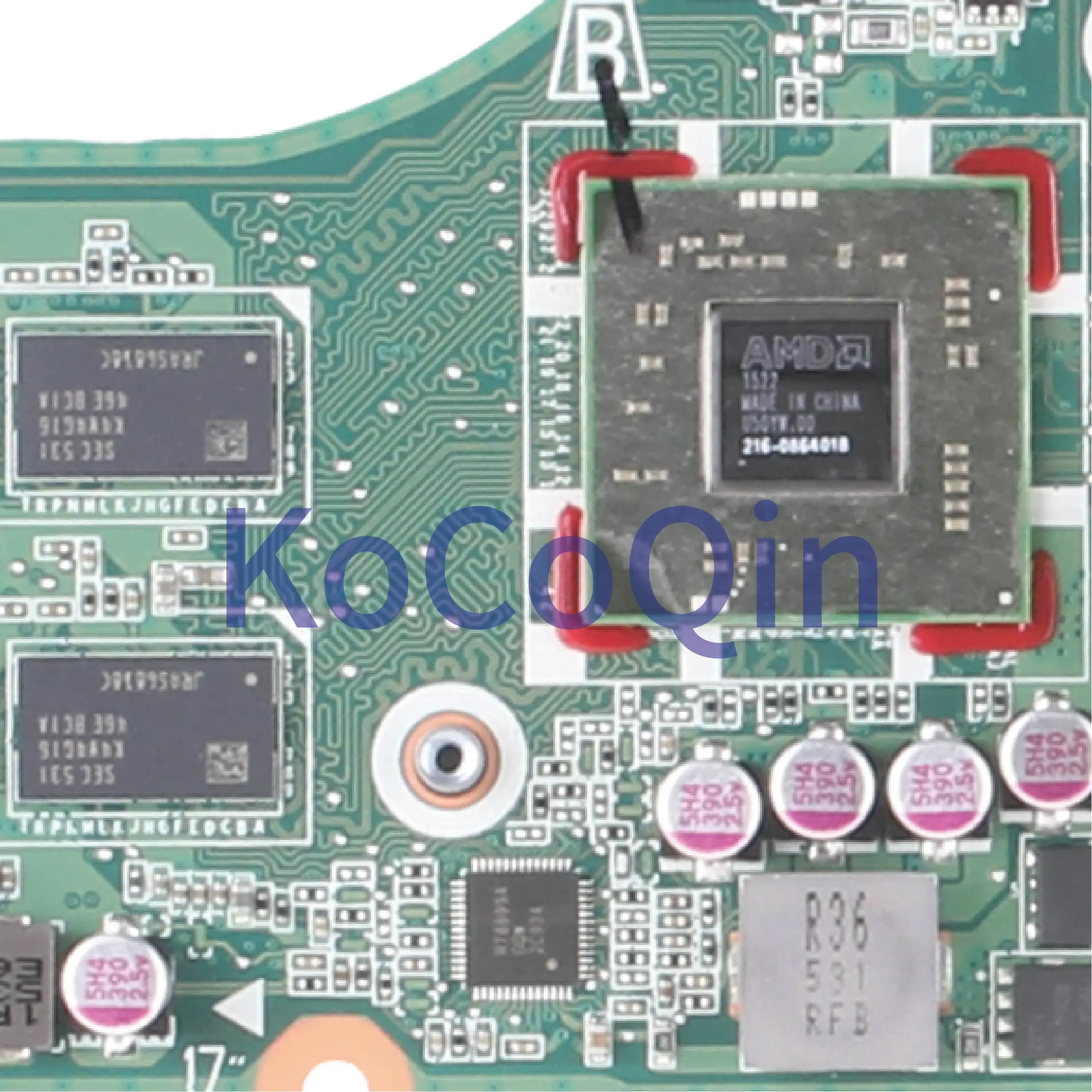 discounted  KoCoQin Laptop motherboard For HP Pavilion 15-AB 15T-AB I3-5020U SR240 Mainboard DAX11AMB6D0 820001