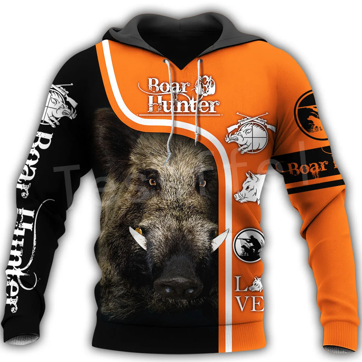 

Tessffel Hog Boar Hunter Animal Hunting Camo Tattoo 3DPrint Men/Women Autumn Pullover NewFashion Streetwear Funny Zip Hoodies A3