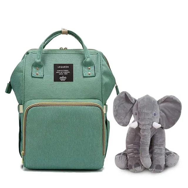Lequeen модная сумка для мам и 40 см, плюшевая Детская сумка со слоном, рюкзак для путешествий, дизайнерская сумка для ухода за ребенком - Цвет: 3