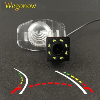 

For Toyota Corolla 2007-2013 HD Wireless Car CCD Rear Camera Fisheye 4 8 12 led dynamic Night Vision waterproof reverse camera