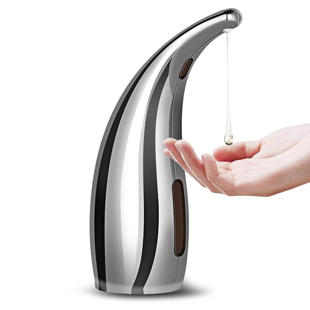 300ML Soap Dispenser Pump Automatic Liquid Soap Dispenser Infrared Sensor Touchless Foam Shampoo Dispensers For Kitchen Bathroom|Liquid Soap Dispensers| - AliExpress