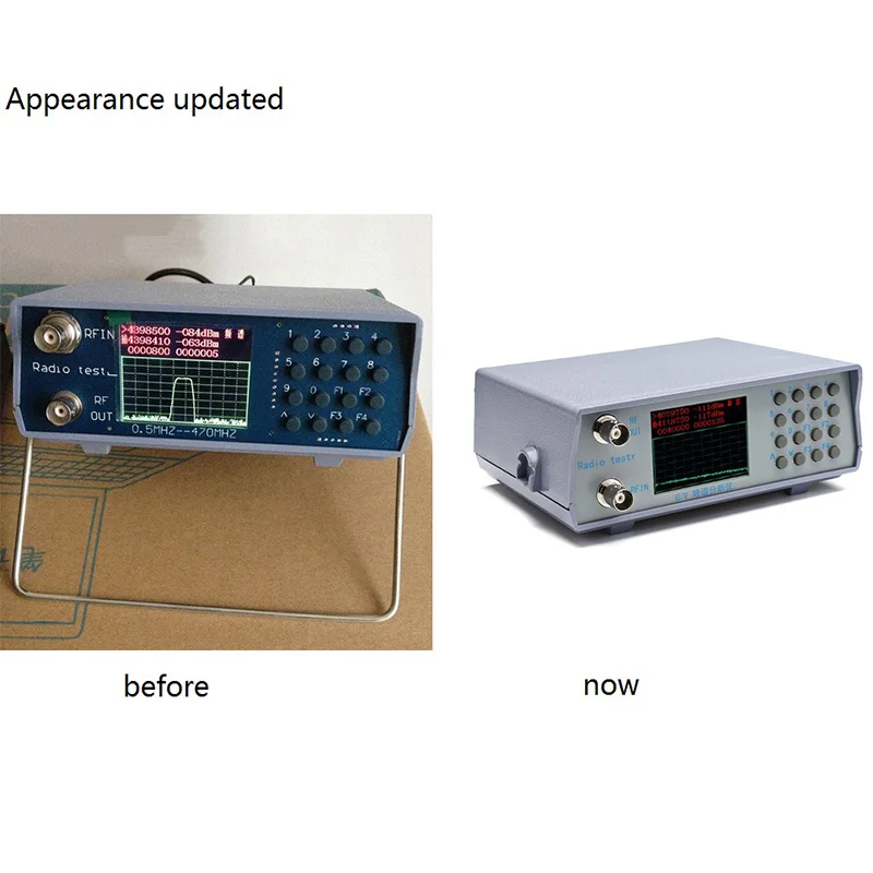 U/V UHF VHF Двухдиапазонный анализатор спектра простой анализатор спектра с w/отслеживанием источника 136-173 МГц/400-470 МГц