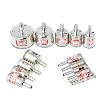 

Hot 15pc 6mm-50mm Diamond Hole Saw Marble Drill Bit Tile Ceramic Glass Porcelain