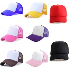 Chapeau бейсболка женская летняя сетчатая бейсбольная шляпа Пустая Шляпа с изогнутым козырьком Регулируемая Лоскутная цветная gorro gorras