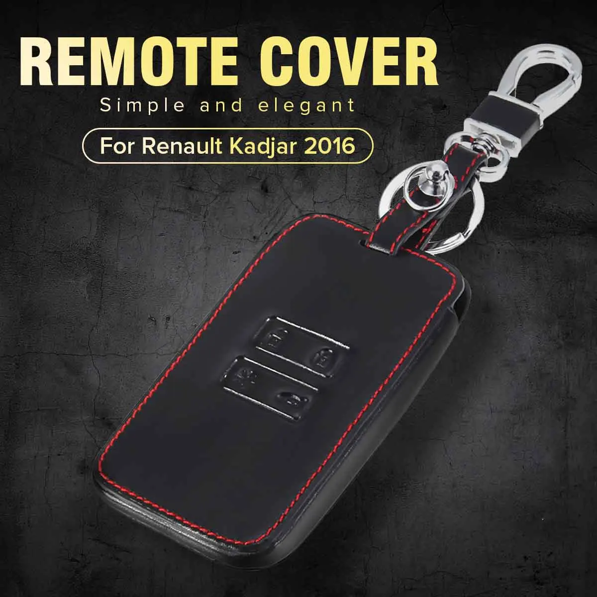 Кожаный чехол для ключей Auzan защитный Renault 2016 Kadjar|car key case cover|renault shellkey for car |