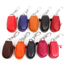 Европейский и американский первый слой кожаный ключ сумка для мужчин и женщин бытовой Кожаный Автомобильный замок сумка поясная висячая