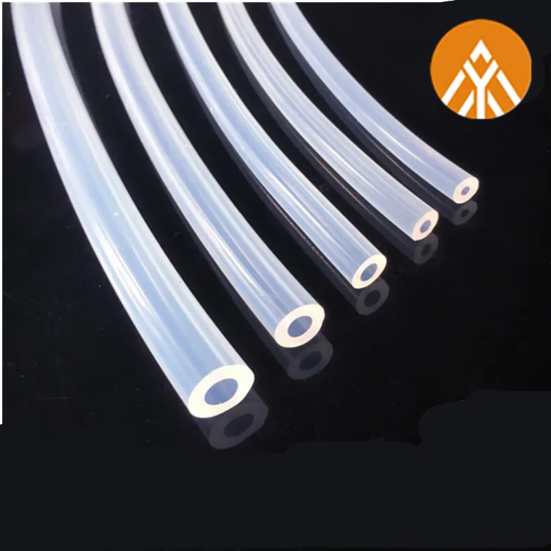 Safe Flexible Food Grade Clear Hose Pipe Soft Rubber Silicone Tube Translucent