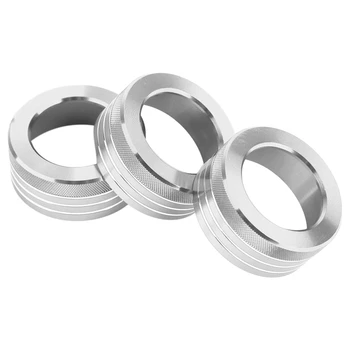 

Car Air Conditioner Switch Knob Ring AC Knobs Cover Fits for Subaru BRZ for Toyota 86