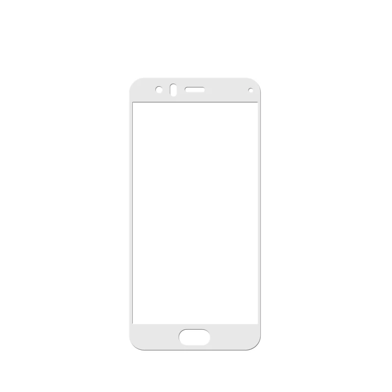 2 шт для Xiaomi mi 6 стекло полное покрытие закаленное стекло для Xiaomi mi 6 mi 6 защита экрана 9H твердое защитное стекло - Цвет: White