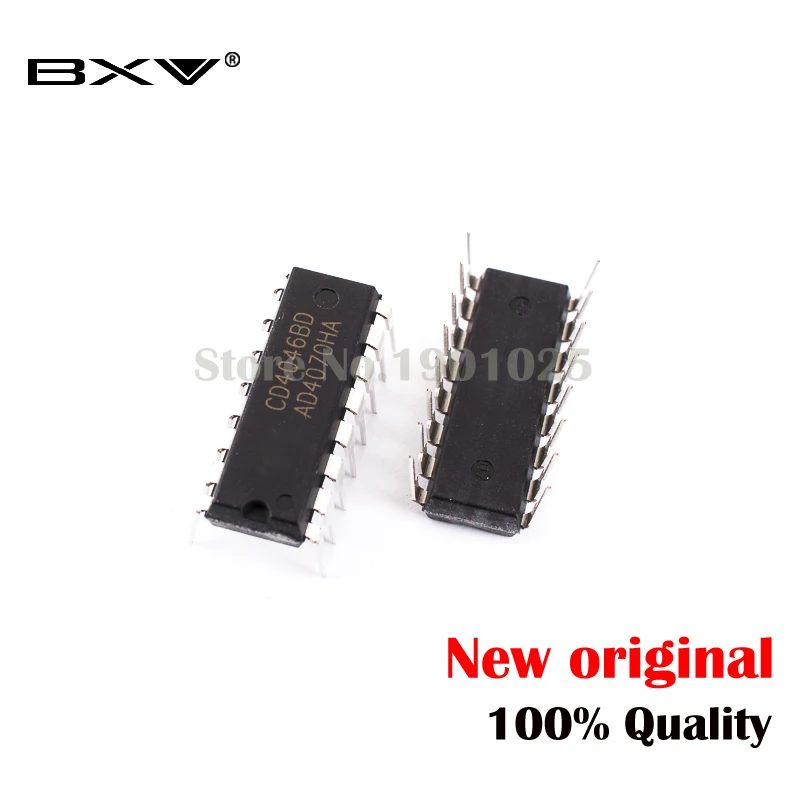 10PCS CD4046BD DIP-16 CD4046 DIP new and original In Stock | Электронные компоненты и принадлежности