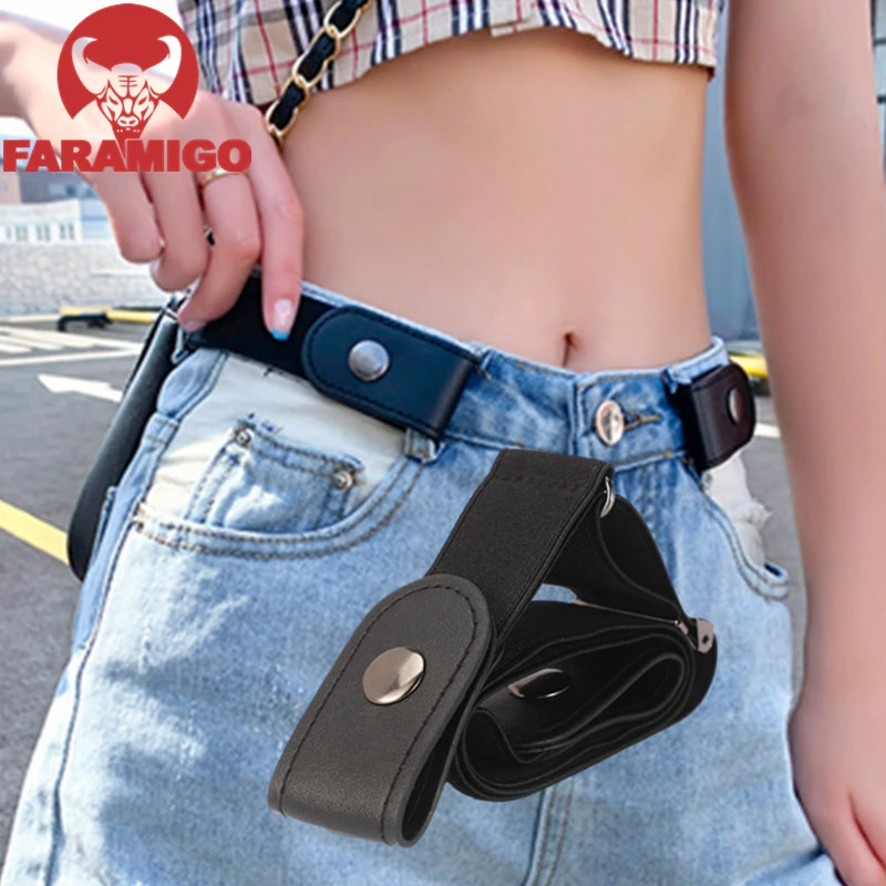 Cinturón Elástico sin Hebilla para Hombre y Mujer, Correa Sin para Jean Vaqueros y Vestidos|Cinturones de hombre| - AliExpress