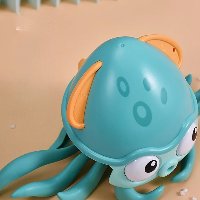 Walking Octopus Octopus swimming water chain baby turning Octopus bathtub toy 3