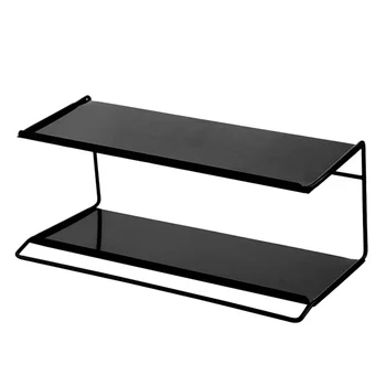 

1pc Bathroom Shelf Free Punch Durable Sturdy Wall Mounted Shelf Storage Rack for Home Kitchen Bathroom