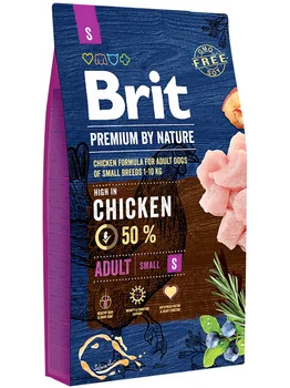 

BRIT BRIT PREMIUM BY NATURE ADULT S for adult dogs of small breeds