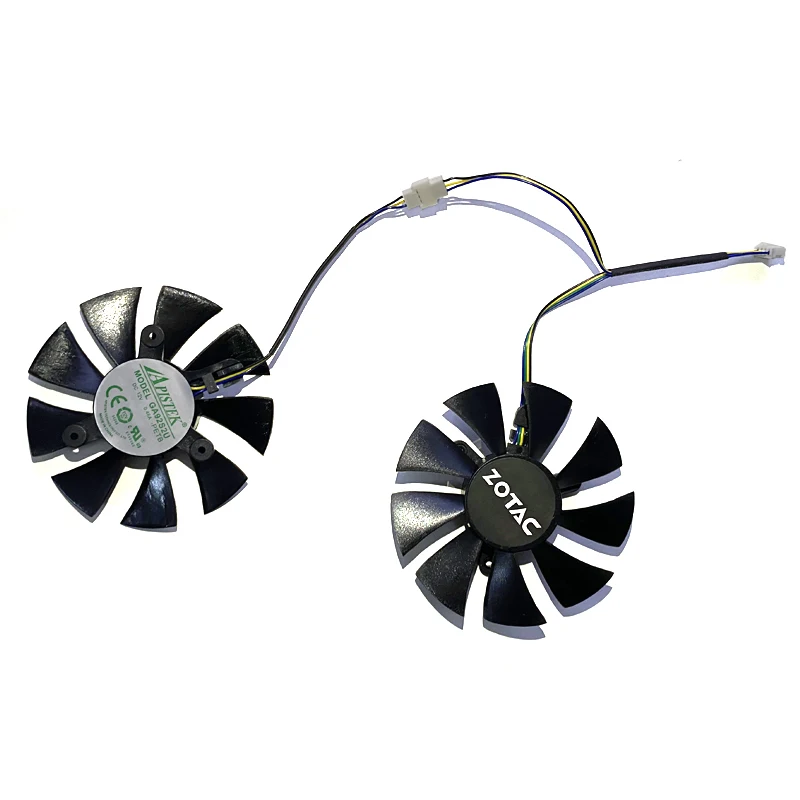 Diy 85 mm Ga92s2u Ga92a2h 4pin Gtx 1660 1660ti Gpu Gráficos fã Zotac Geforce Rtx 2060 2070 Super Mini Placa de Vídeo Ventiladores de Refrigeração - Imagem 2