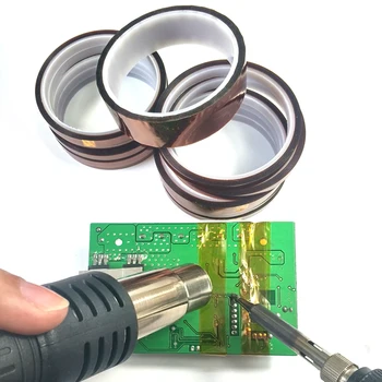 

33Meter Insulation Antistatic High Temperature Heat BGA Tape Thermal Insulation Tape Polyimide Adhesive Insulating adhesive Tape