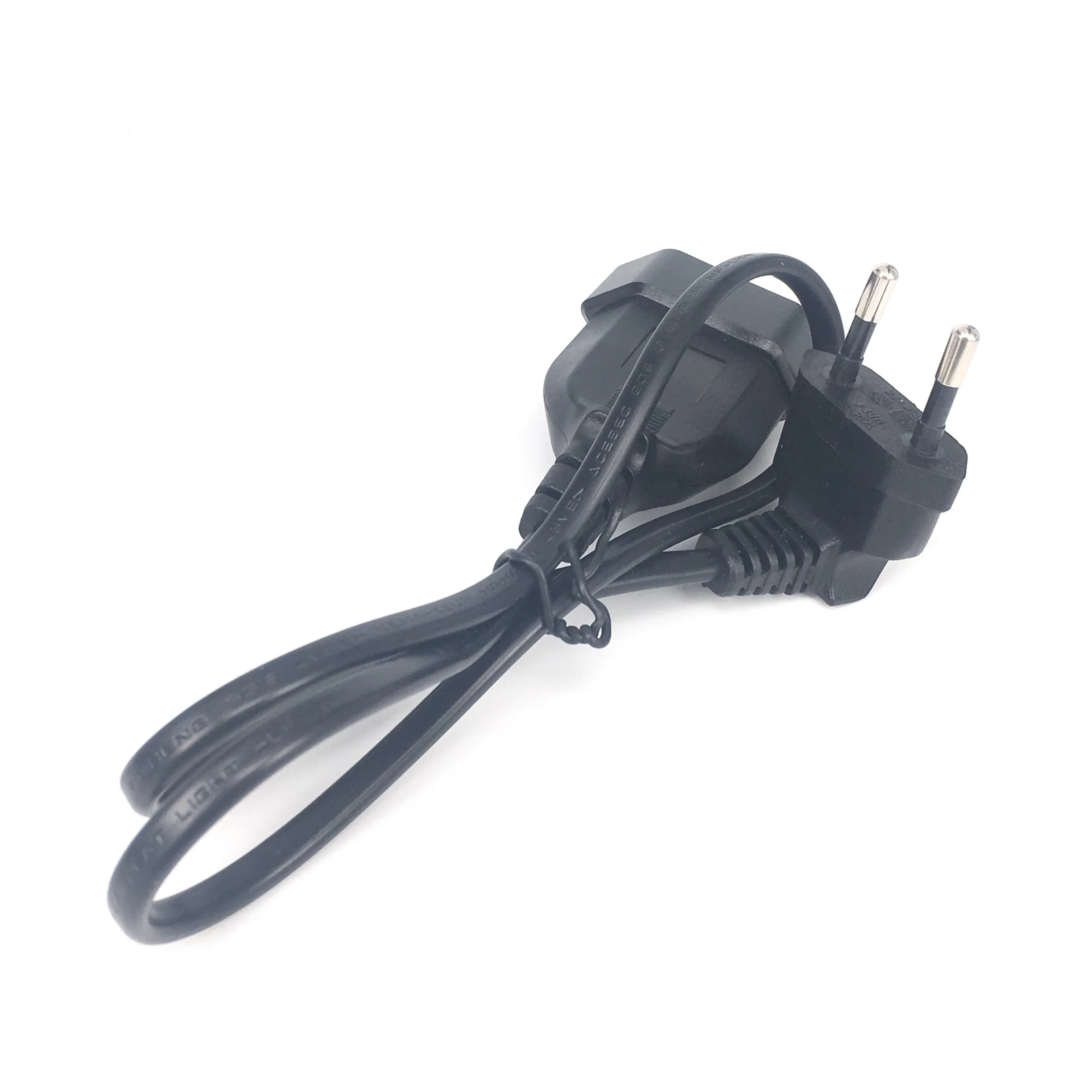 Power Extension Cable 90 Degree Male Plug To Female Socket For PC Computer PDU 0.3/0.6/1.8m EU