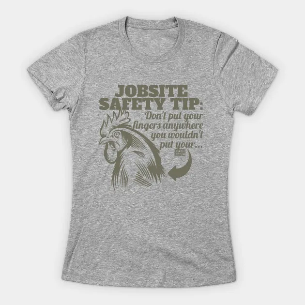 FUNNY JOBSITE SAFETY TIP FINGERS FARM 
