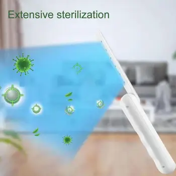 

USB Portable UVC 180° Rotating Hand-held Sterilization Stick Disinfection Personal Care Traveling LED Folding Sterilizer Light