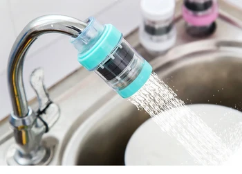 

Household Kitchen Faucet Mini Water Filter Tap Water Purifier Purifying Filtration Terminal Purification Tool Cartridge