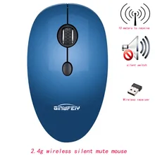 Binmer мышь проводная мышь 2,4 ГГц Мини Беспроводная 3 кнопки 1600 dpi оптическая Бесшумная мышь Мыши для ПК ноутбука мышь геймера