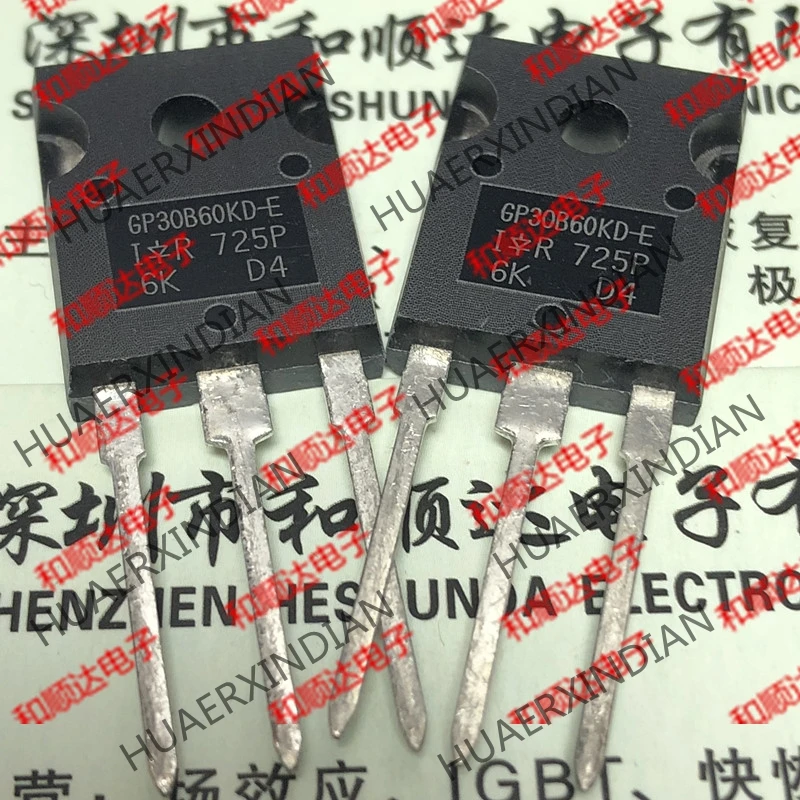 5 шт., новые оригинальные кнопки GP30B60KD-E IRGP30B60KD-E-247 600V 30A