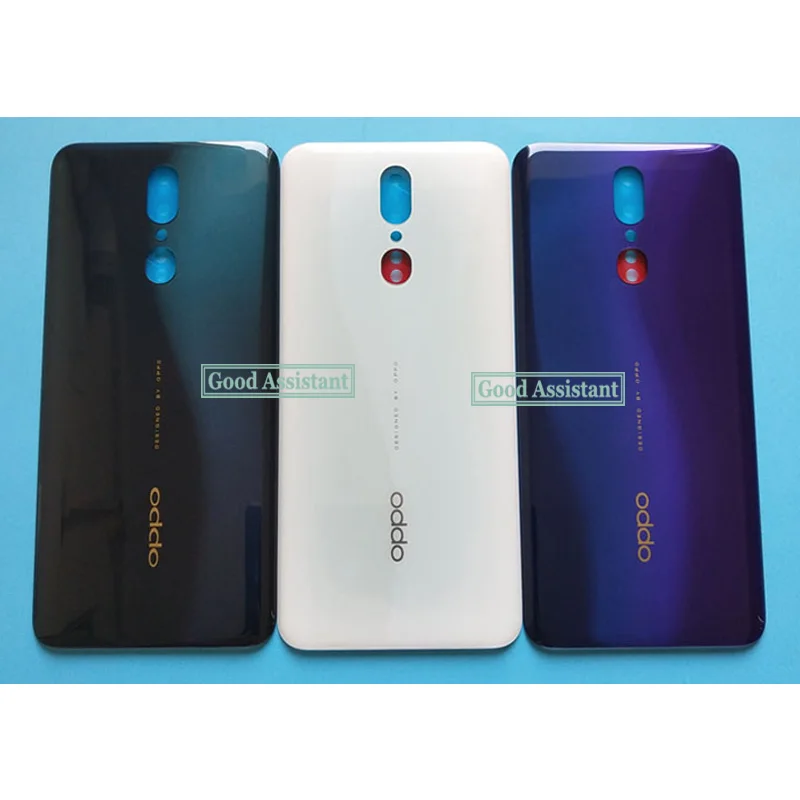 Зеленый/фиолетовый/белый 6,5 дюйма для Oppo F11/для Oppo A9/для Oppo A9x задняя крышка батарейного отсека, корпус, чехол, части заднего стекла