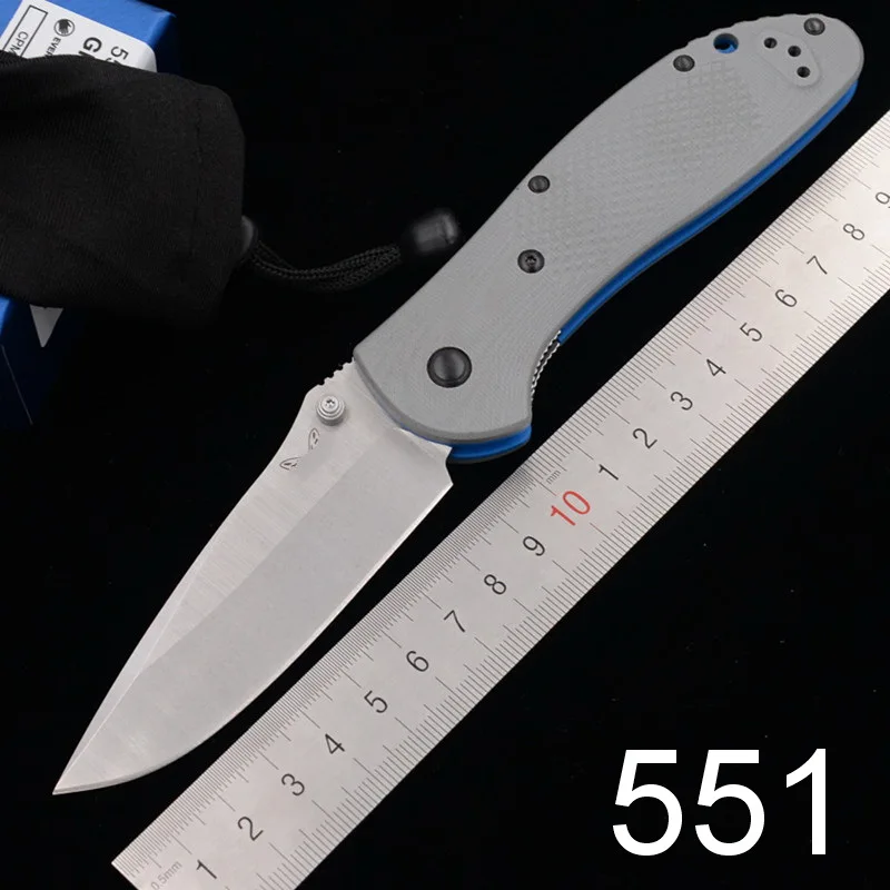 

JUFULE New551 G10 / Nylon Mark 20CV / nylon 154CM Blade folding Pocket Survival EDC Tool camping hunt outdoor kitchen knife