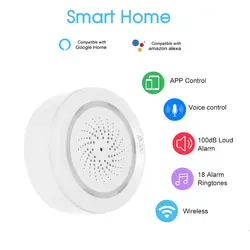 NEO Wifi сирена, датчик, умная сигнализация, домашняя сигнализация, система Tuya Smart Life APP, совместимая с Alexa Google Home
