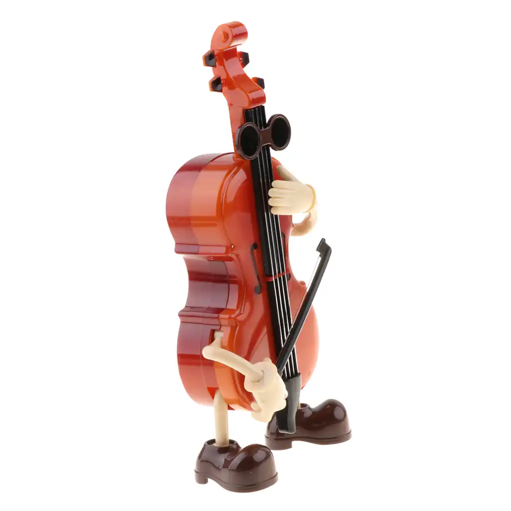 Novel Music Box Cartoon Violinist Play Violin Swing Musical Box Figurines Clockwork Toy Home Decor Ornament Girls Gift Aliexpress