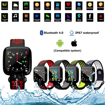 

Smart Watch Heart Rate Smart Wristband Sports Watches Waterproof Smartwatch for Android for iOS support Dropshipping умные часы