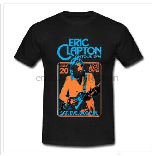 Hermanos Digital atención Novedad! Camiseta ERIC CLAPTON TOUR para hombre, Camiseta talla S a 3XL| Camisetas| - AliExpress