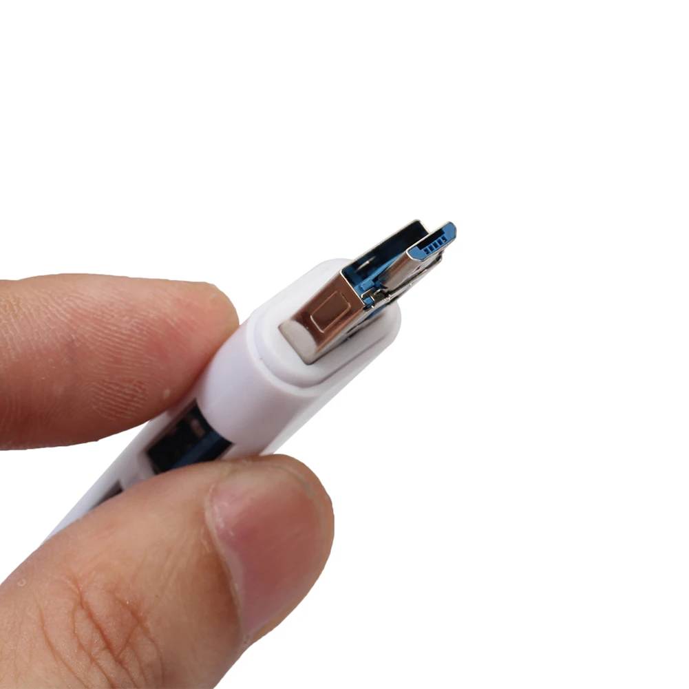 Многофункциональный USB 3,1 type-C к USB 2,0 Micro 5Pin TF адаптер для чтения карт OTG