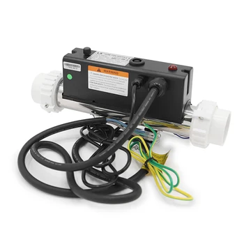 

Free Shipping 2KW 220V 50/60HZ very easy to install and replace high efficiency SPA heater with CE standard 1 year guarantee