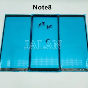 

5pcs for Note 8 N9500 Front Outer Glass Panel repair For mobile phone digitizer display Touch Screen glass Replacement