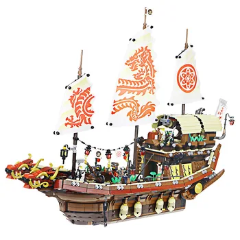 

In Stock 70618 Destiny's Bounty Ninja Series Building Blocks 2295pcs Bricks Toys Children's Christmas Gift Compatible Ninjagoes