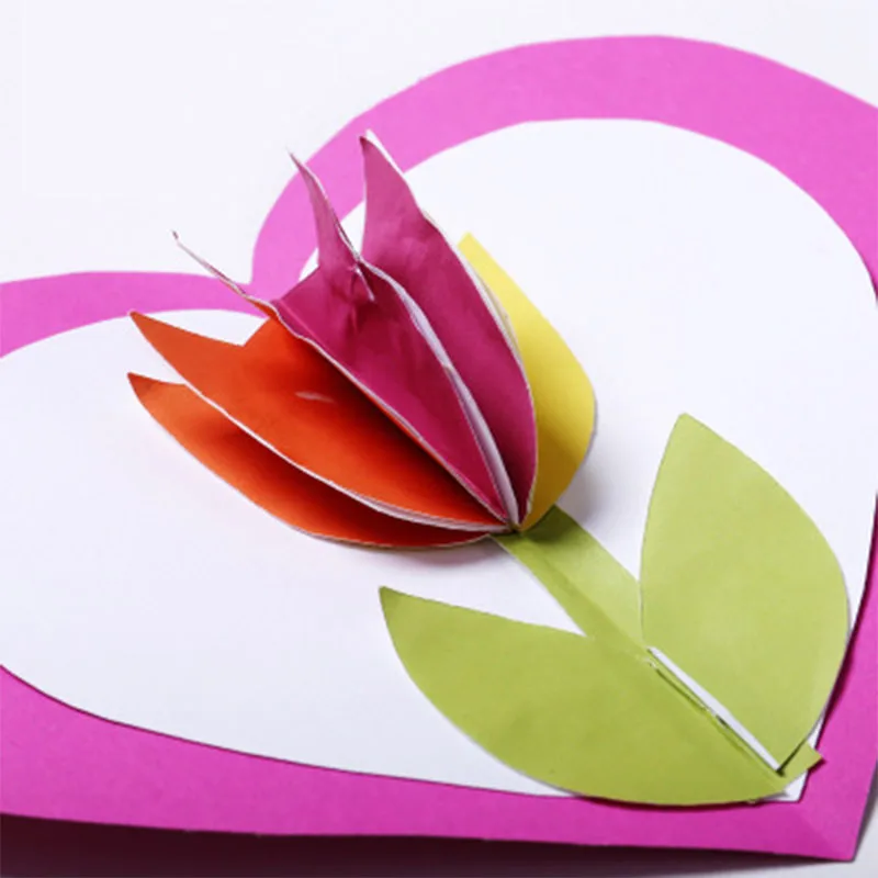  Teacher's Day Hand-made Diy Kindergarten Hand-made Three-dimensional Greeting Card for Children Cre - 4000063990964