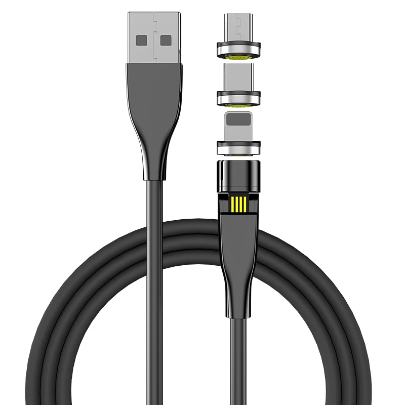 Магнитный телефонный кабель 1 м 3 А быстрая зарядка 0 Micro USB Тип C зарядное